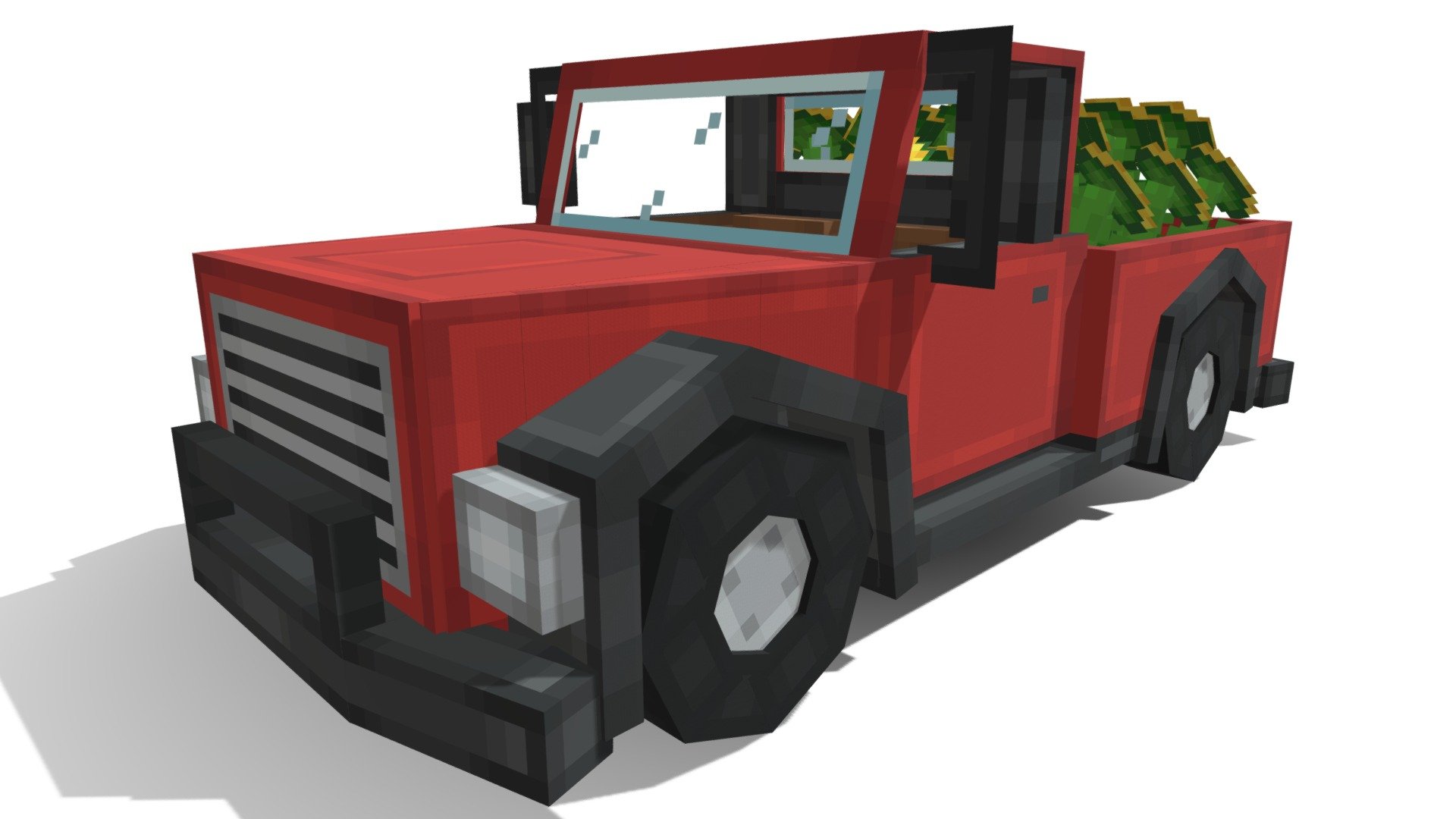 Farm Truck 3d model