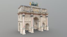 Arc de Triomphe du Carrousel, Louvre