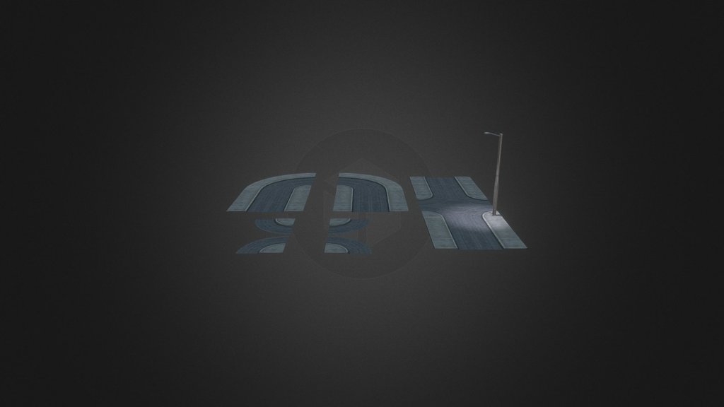 Roads 3d model