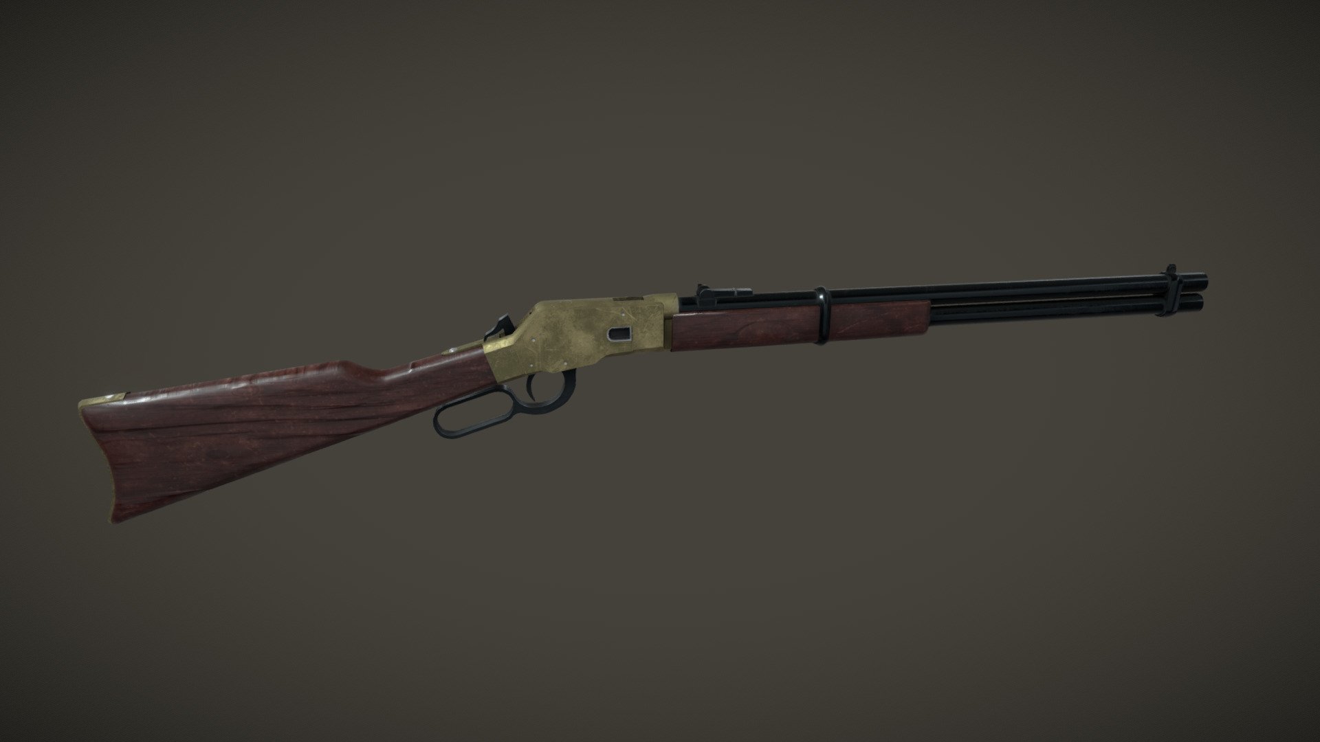 Winchester repeater 3d model