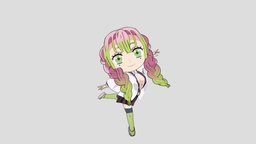 Mitsuri Kanroji Chibi -Demon Slayer-