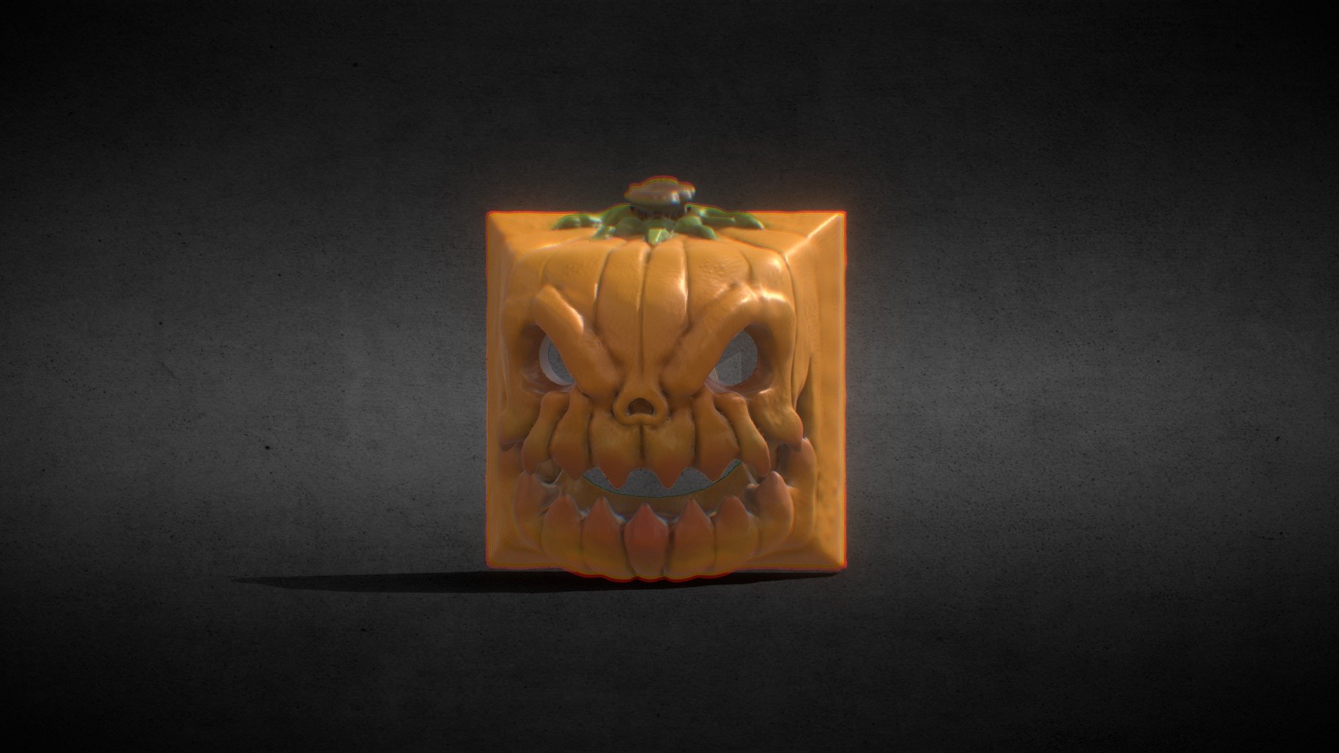 Pumpkey Keycaps 3d model