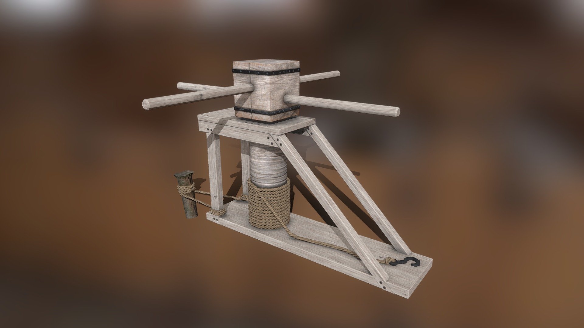 Capstan 3d model