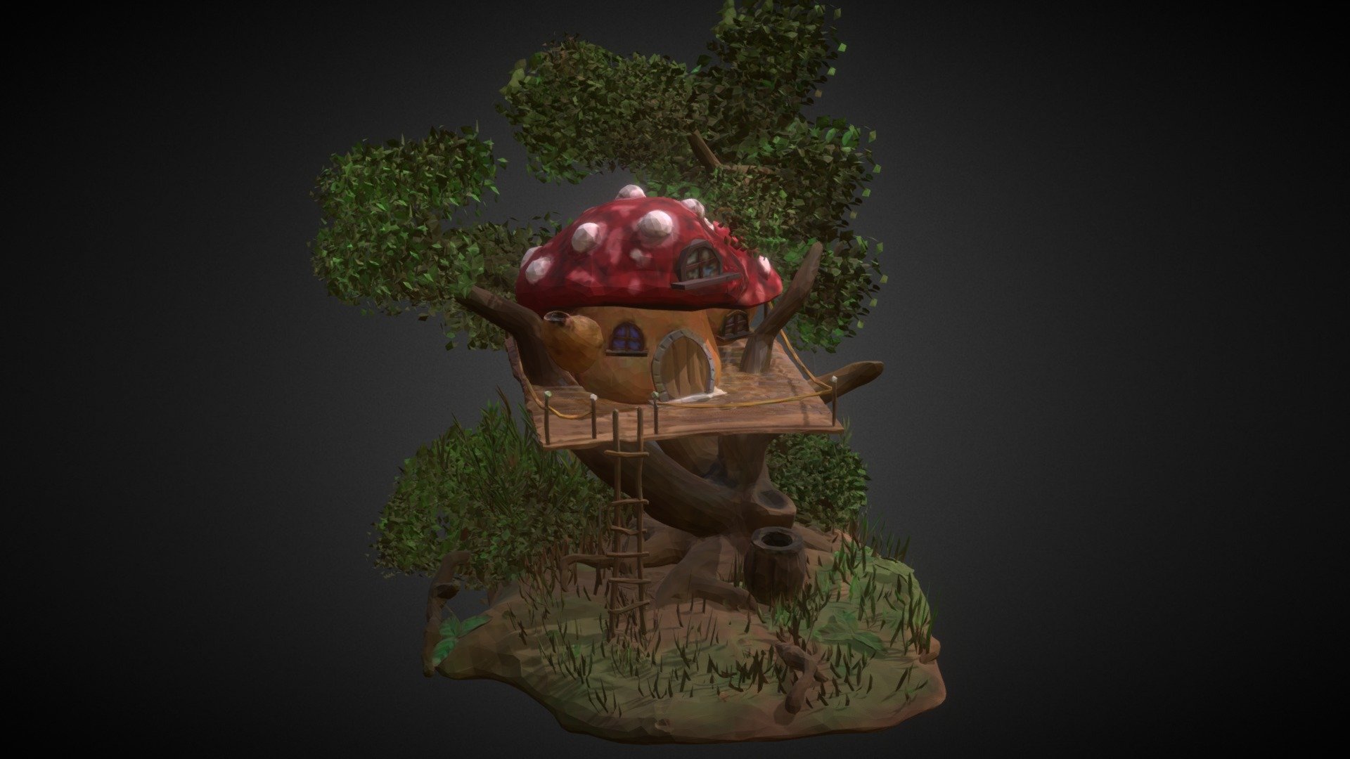 TreeHouse 3d model