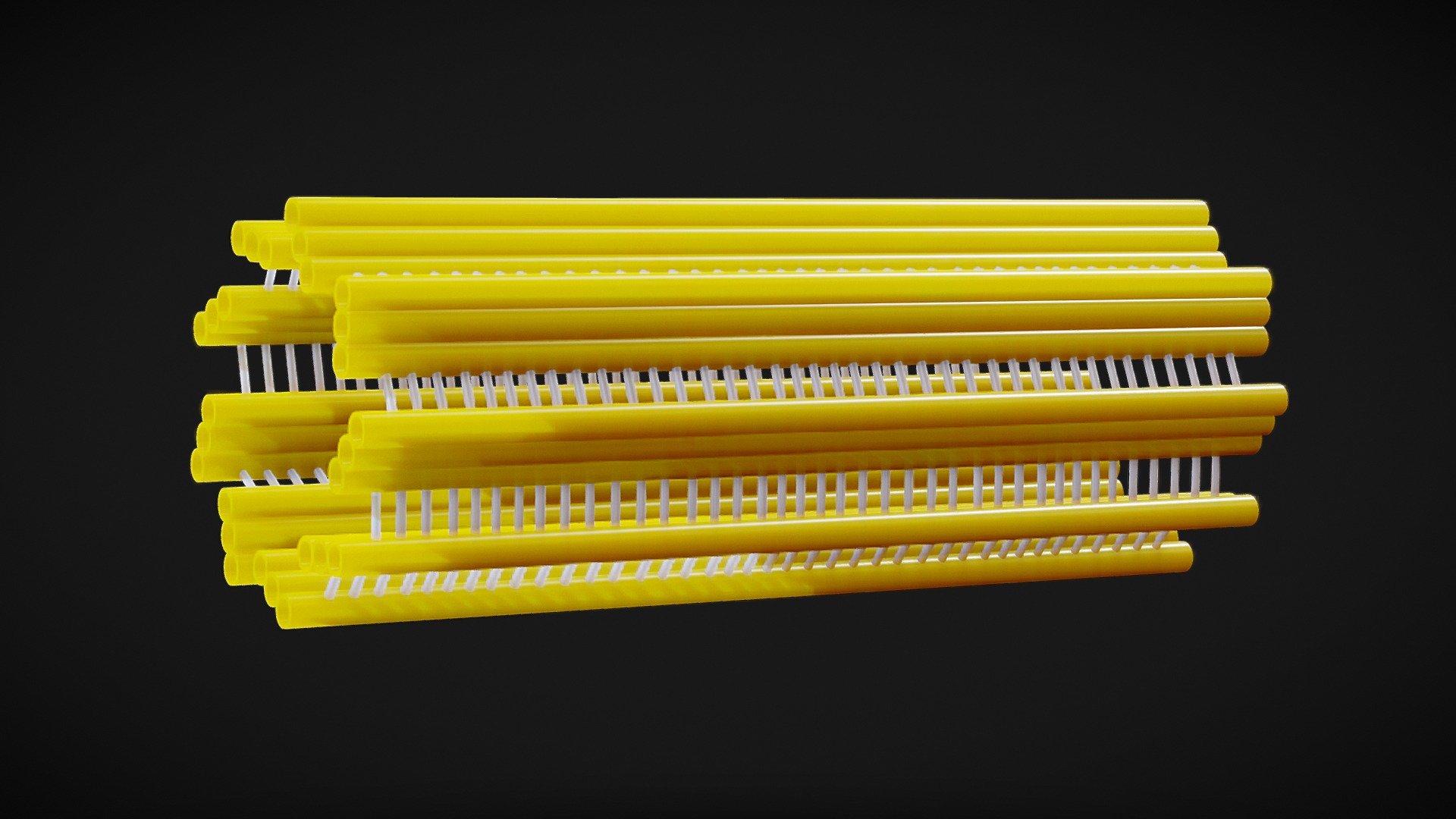 Centriole Structure 3d model