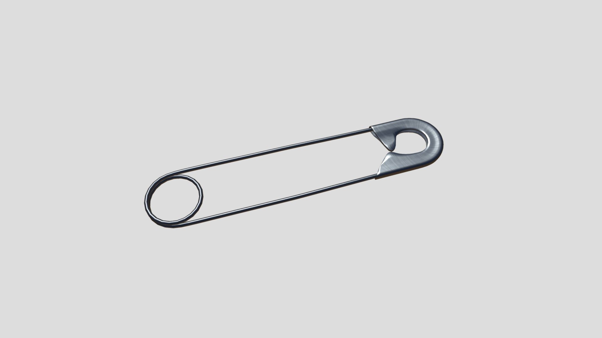 Safety Pin 3d model