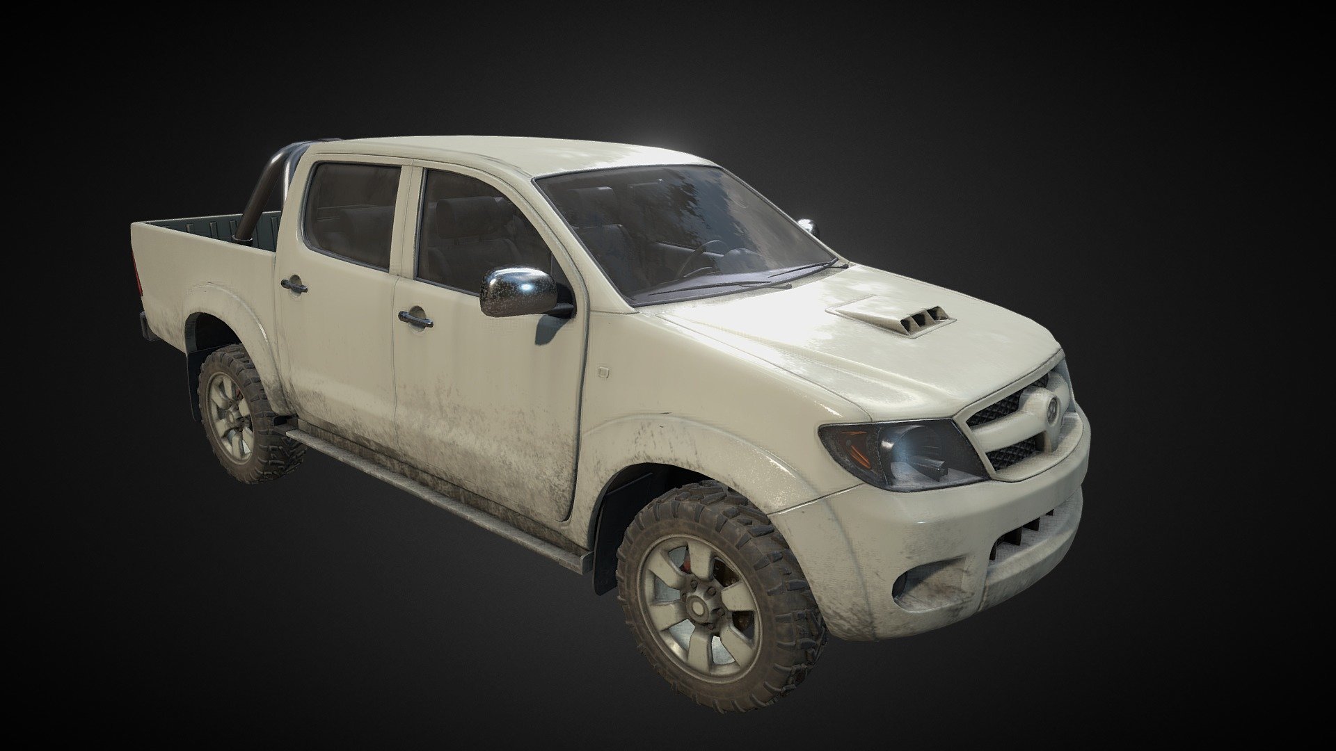 Toyota_Hillux 3d model