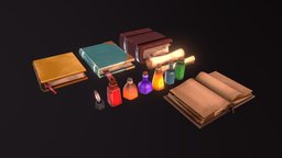 Stylized props set