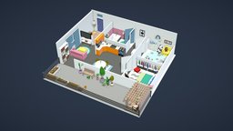 Low Poly Apartment n10