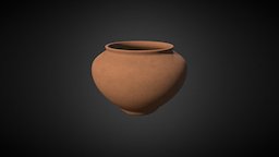 Vasija de barro/Clay pot