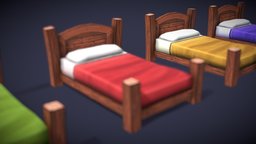 Stylized Bed [FREE] | Agustin Honnun