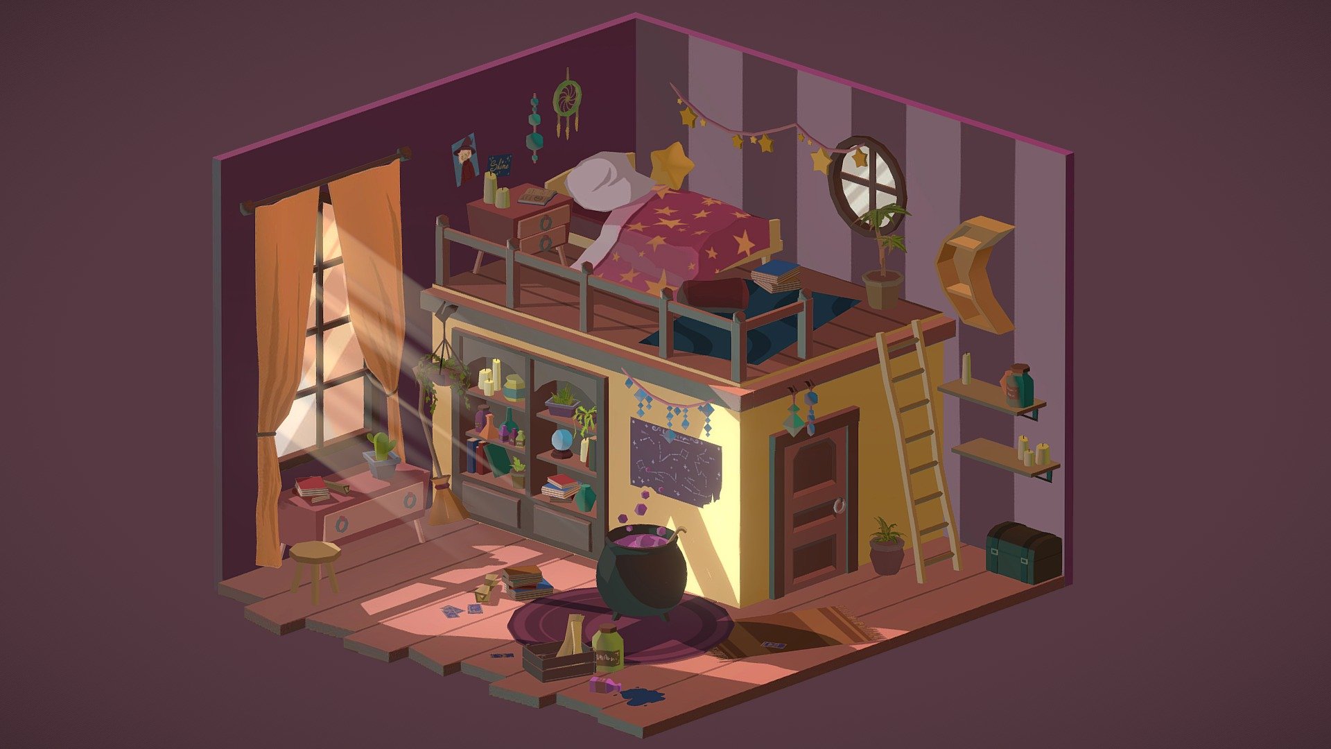 The Witch Room 3d model