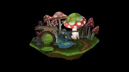 House in the Mushroom Forest