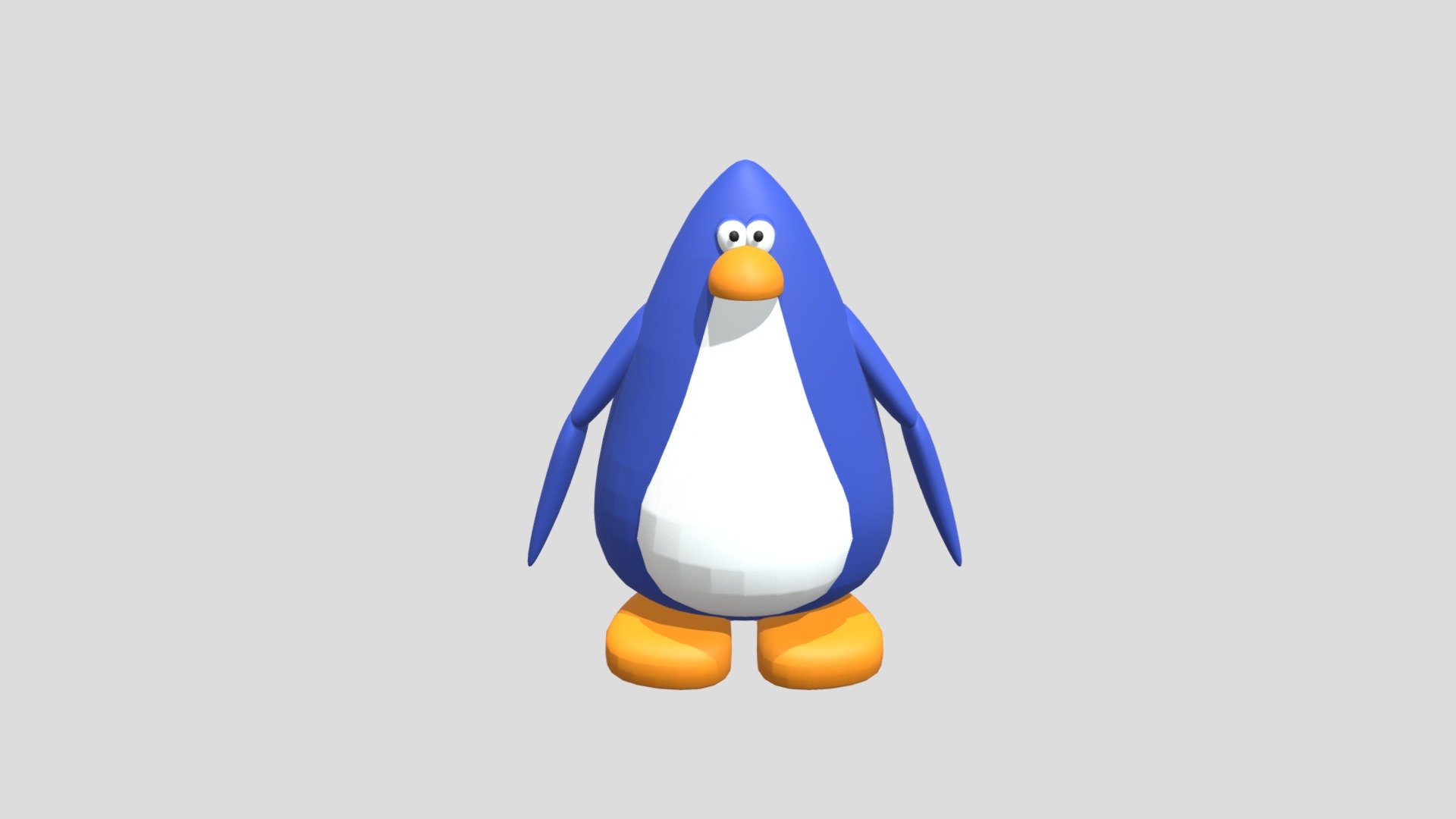 Club Penguin recreation 3d model