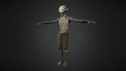 Nomadic Alien Textured WIP