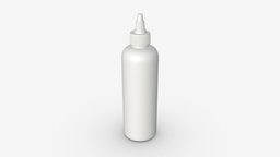 Plastic dropper bottle