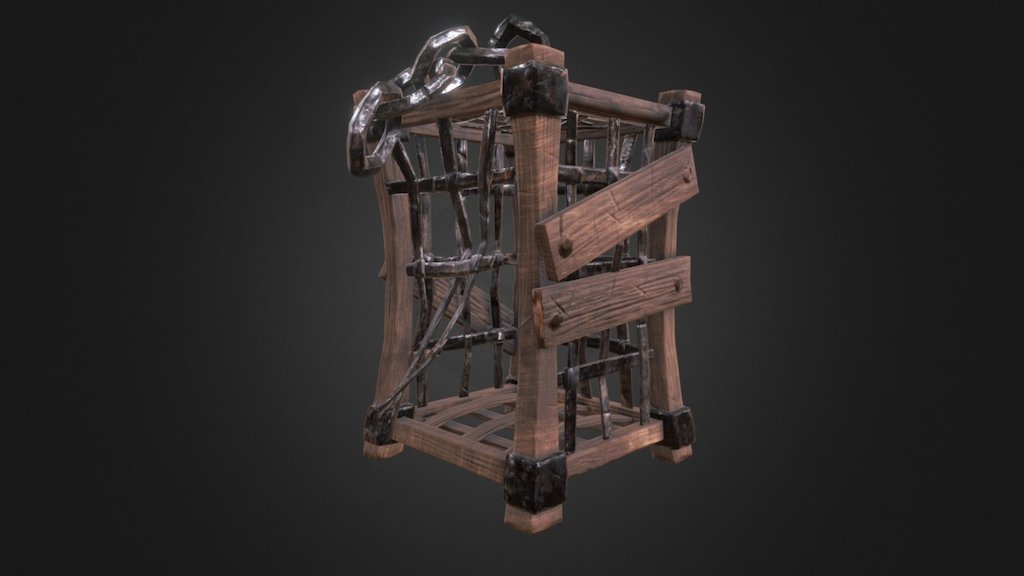 Cage 3d model