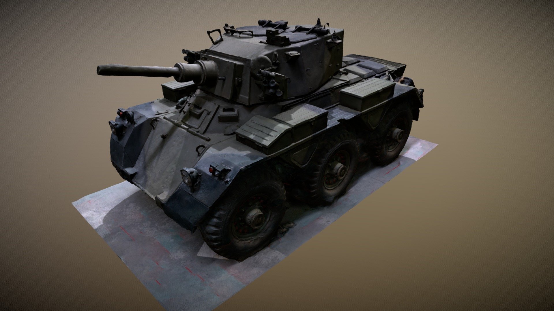 Alvis Saladin APC FV601 3d model