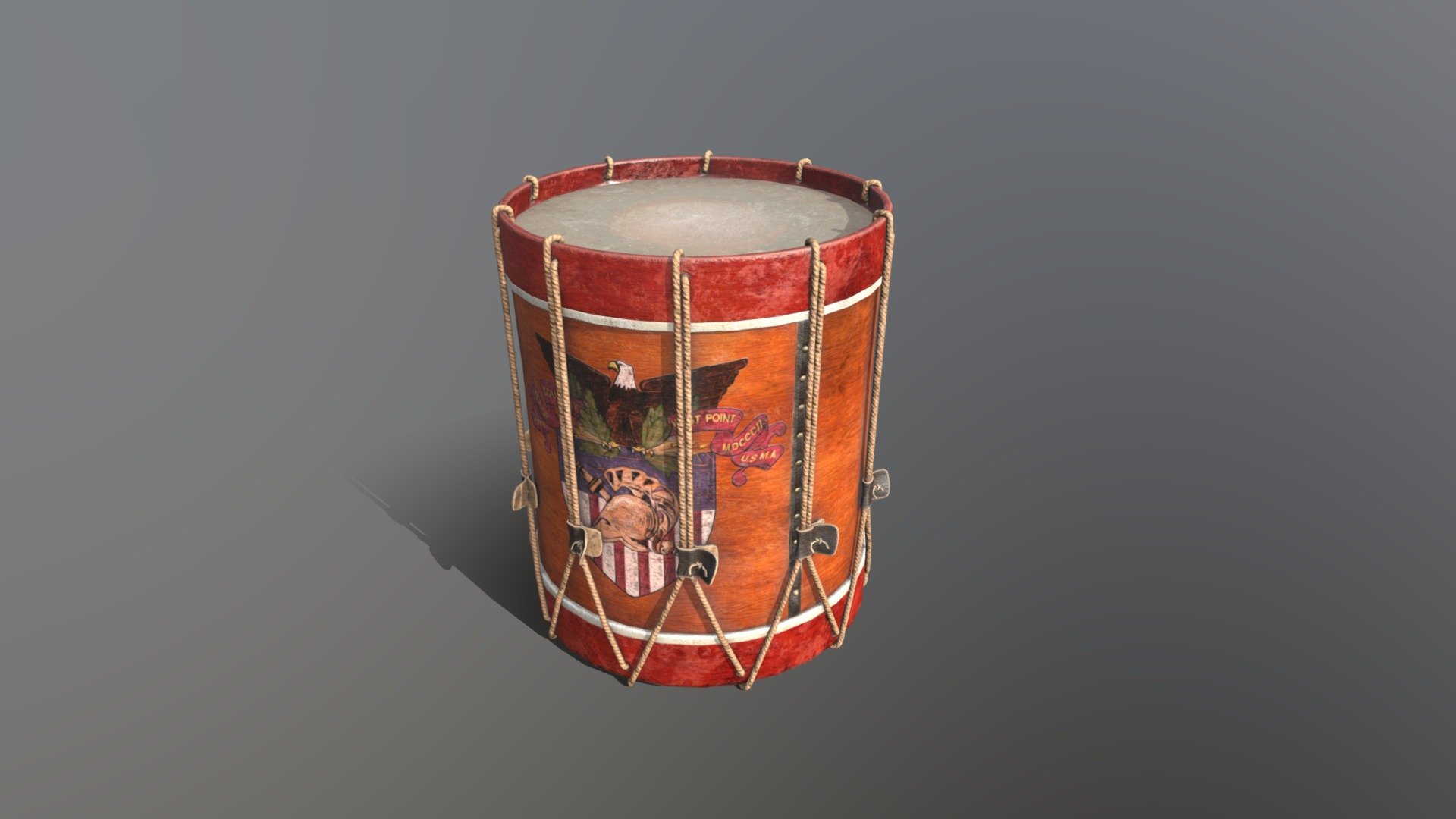 Drum 3d model