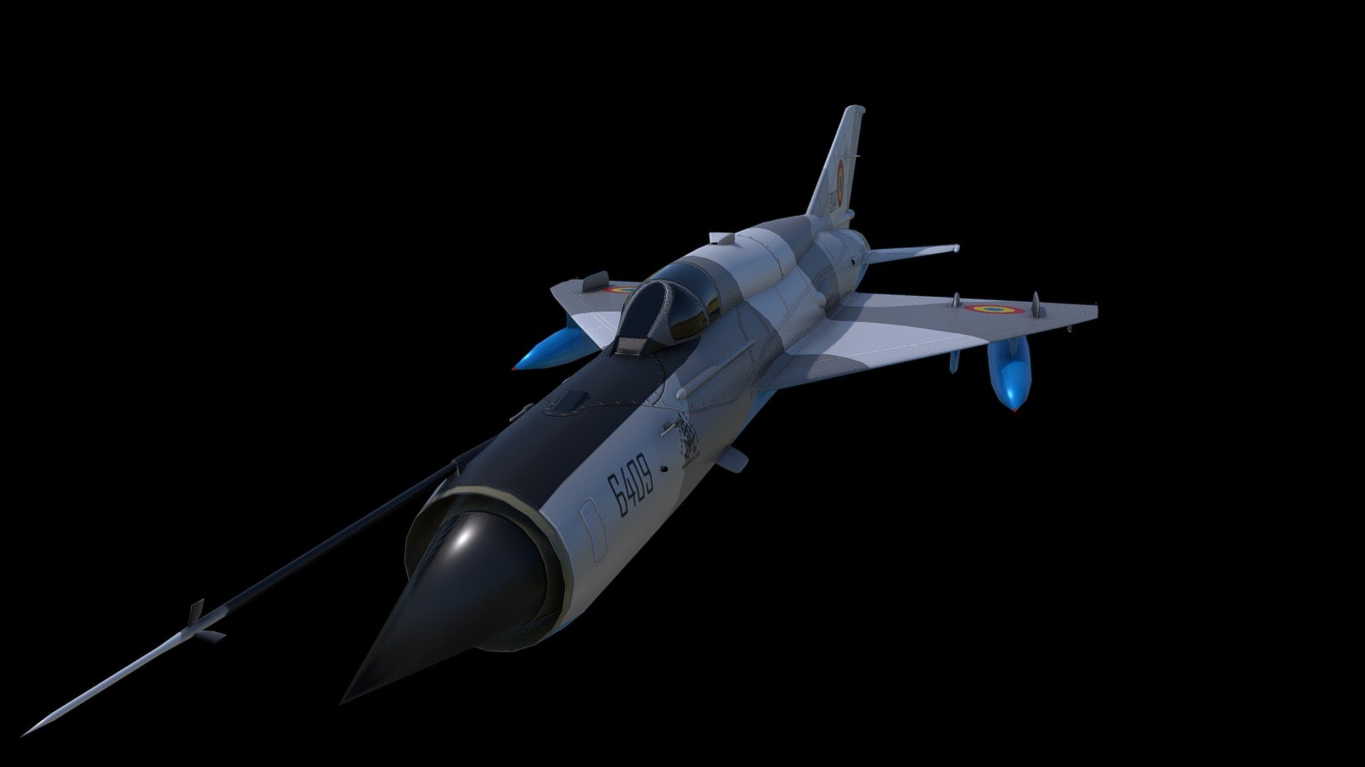 Mig-21 3d model