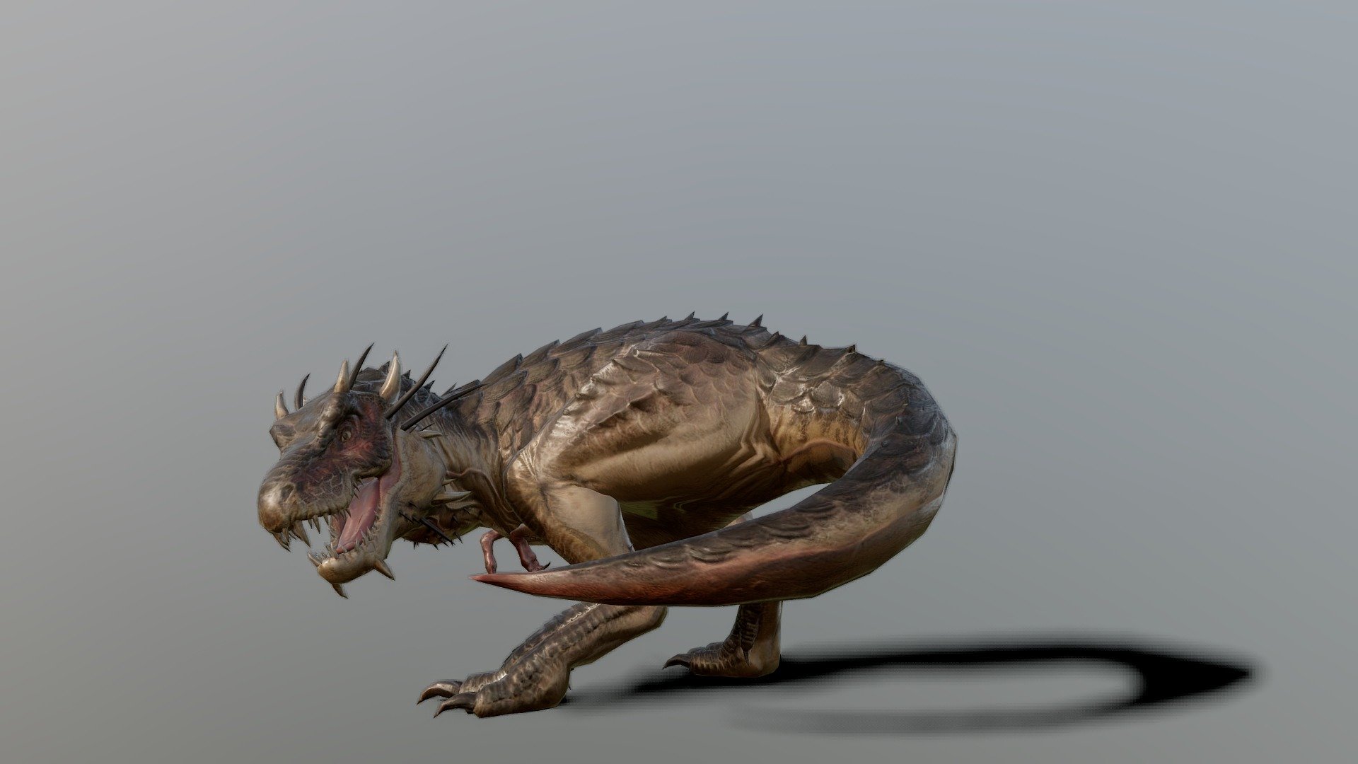 Overpowered Tyrannosaurus Rex 3d model