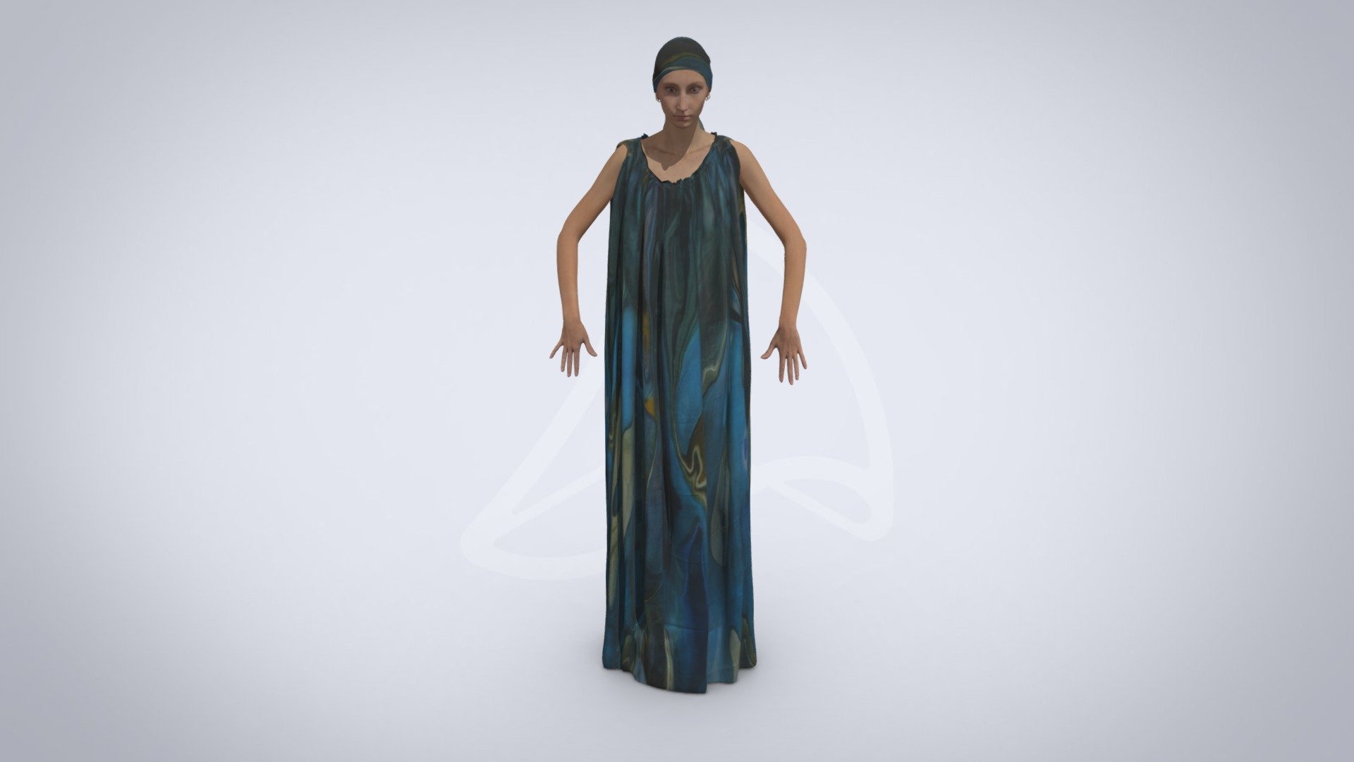 Full body scan de Andrea Gutierrez 3d model