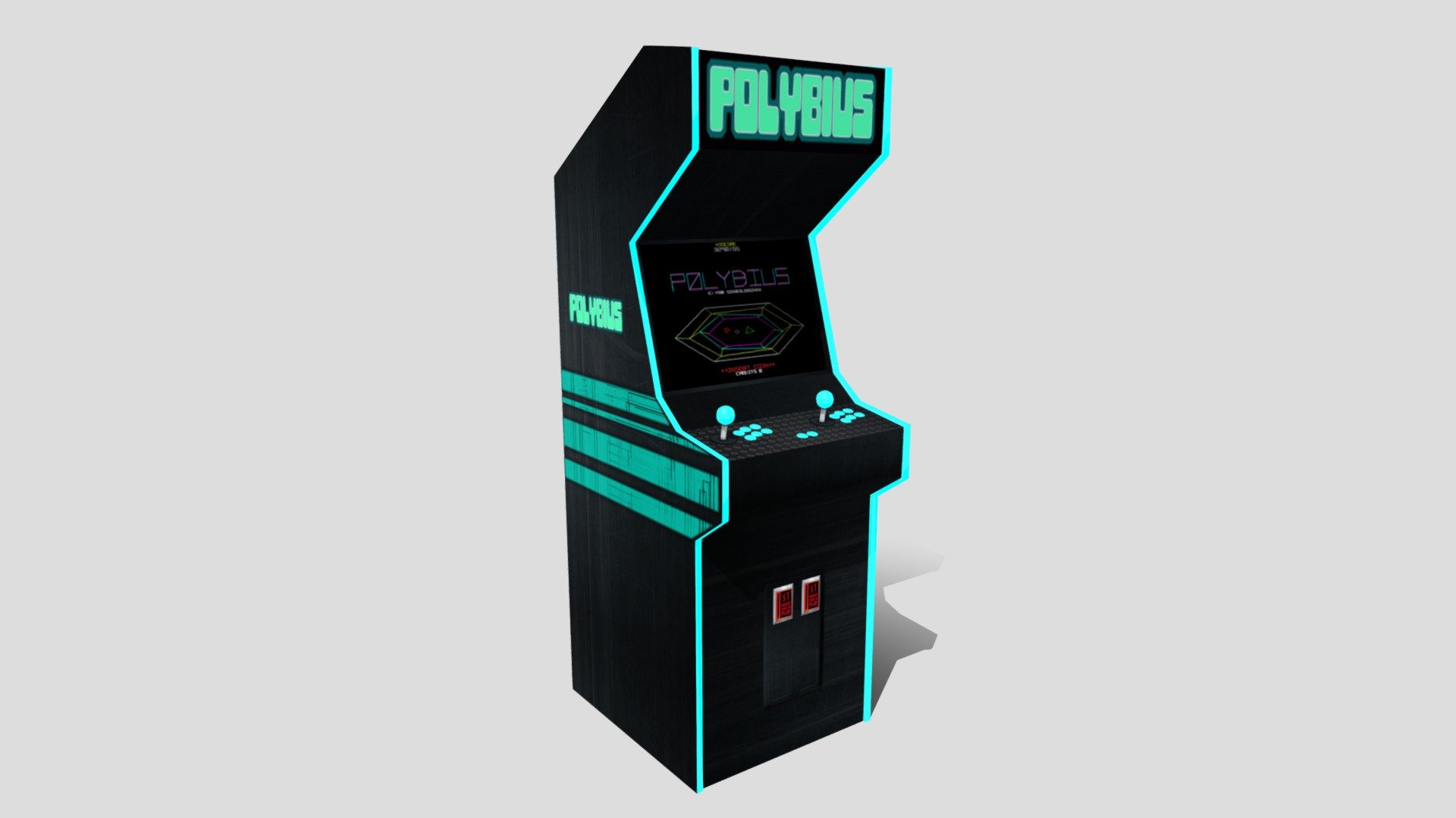 Arcade Cab (POLYBIUS) 3d model