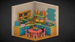 Isometric Kitchen