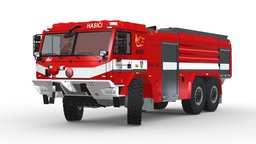 3d Model Firetruck