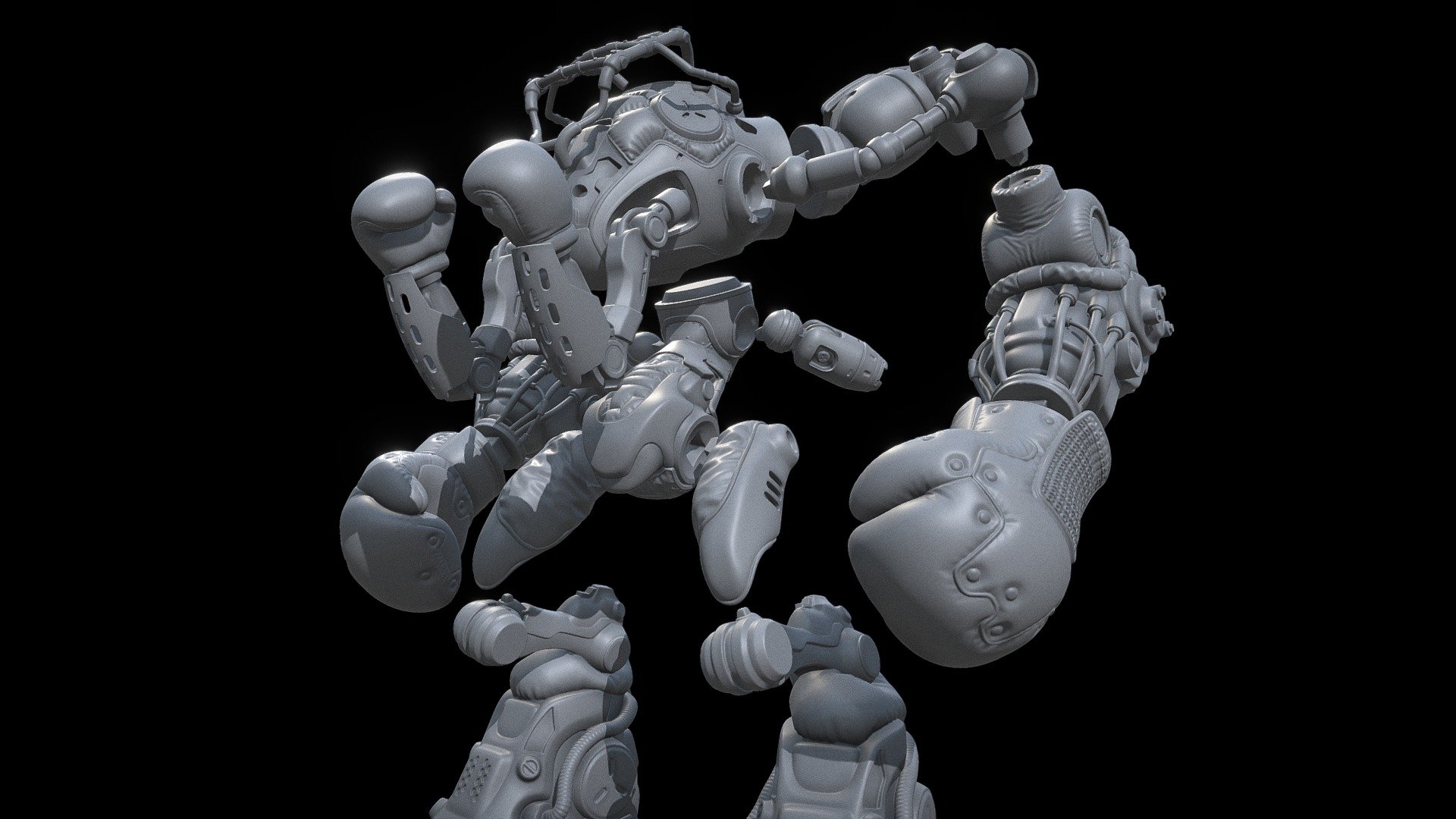 "The Whirlwind" 3d model