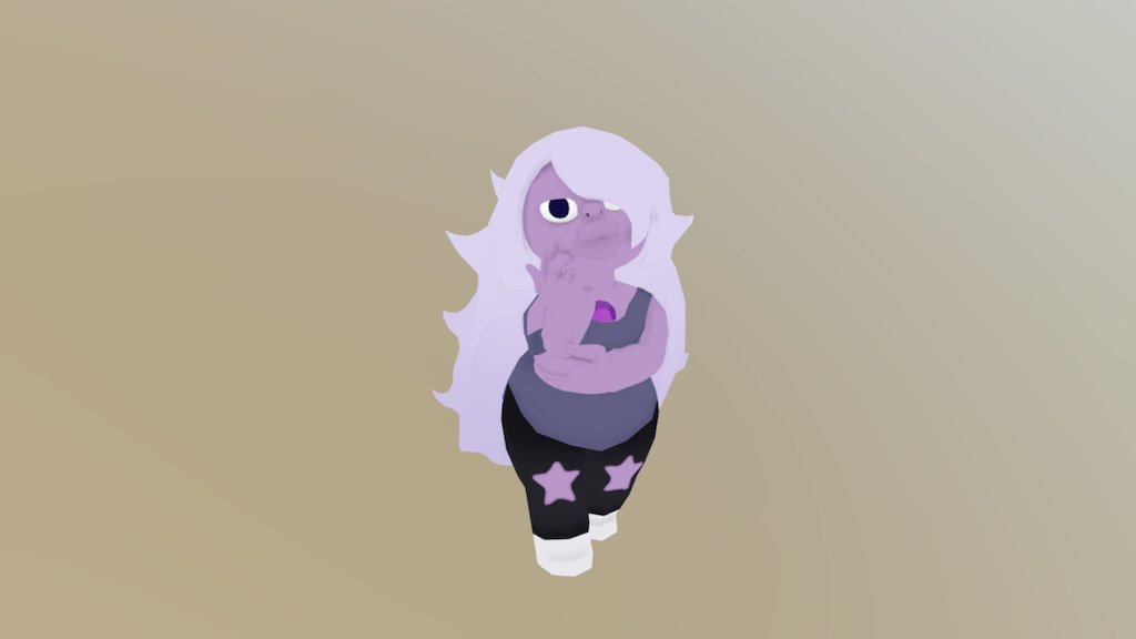 Amethyst in 3D! 3d model