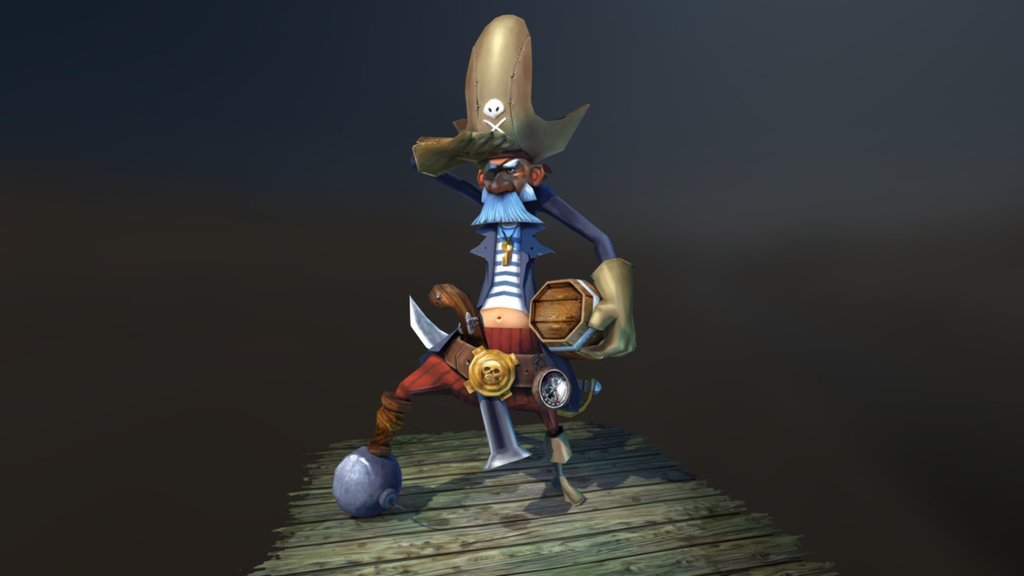 Pirate 3d model