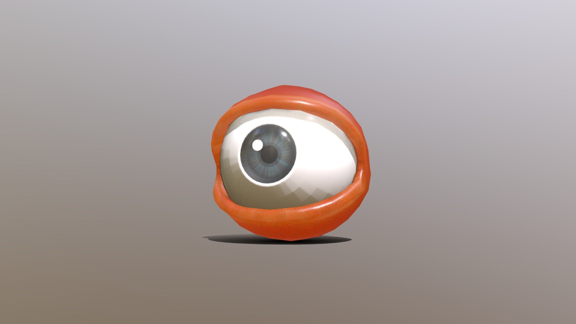 Cartoon Eye 3d model