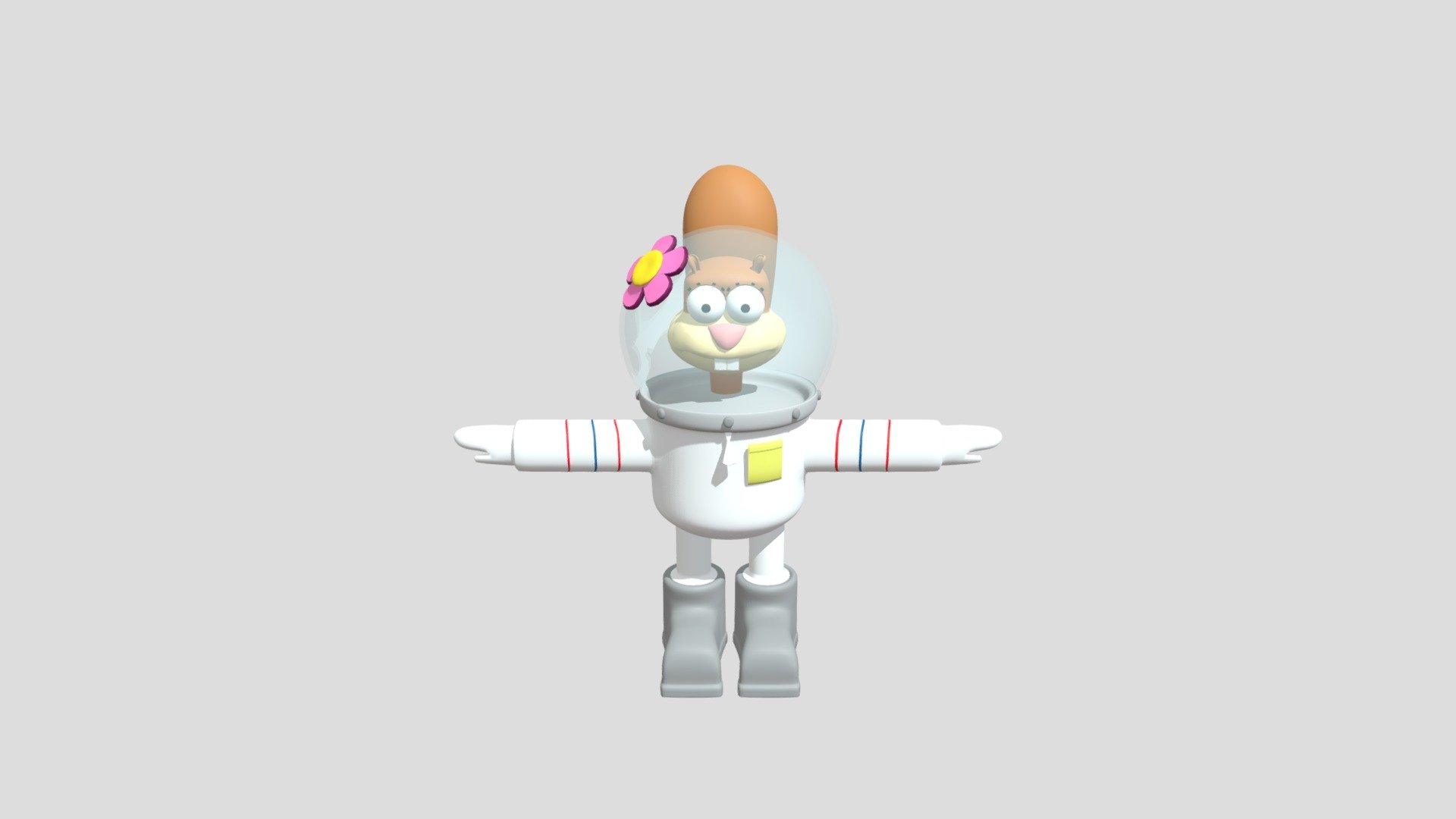 sandy 3d model