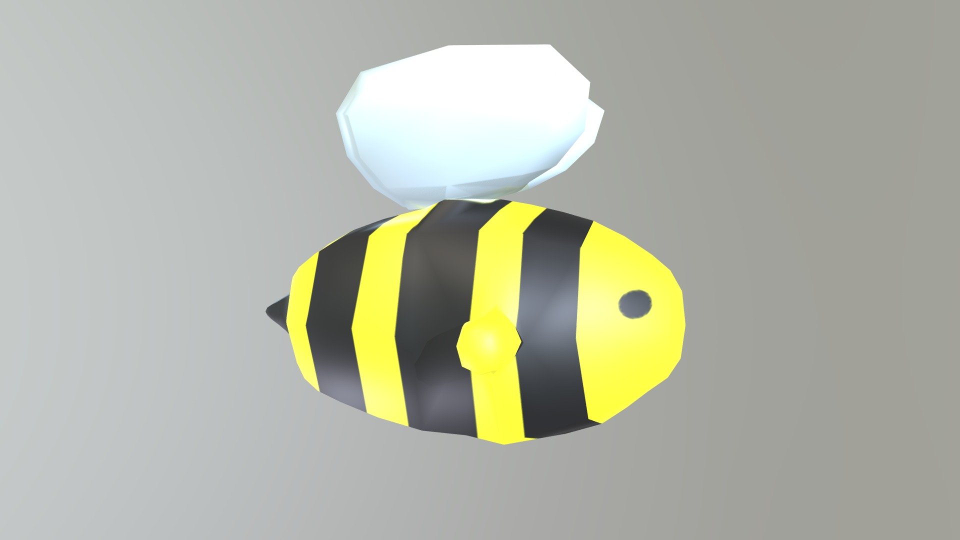 Cartoon Bee 3d model