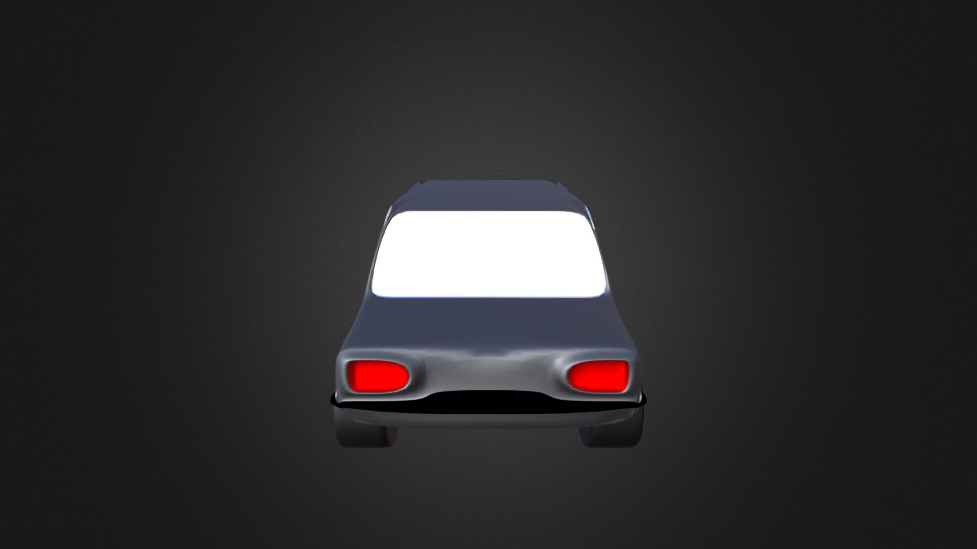 Cartoon Car 3d model