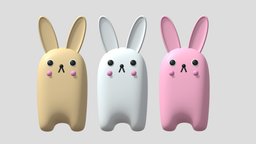 Cartoon Cute Bunny Rabbit