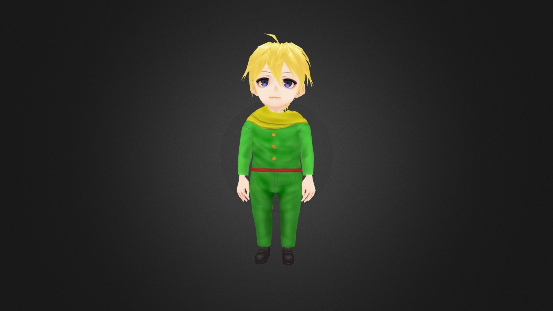 El Principito (little prince) 3d model