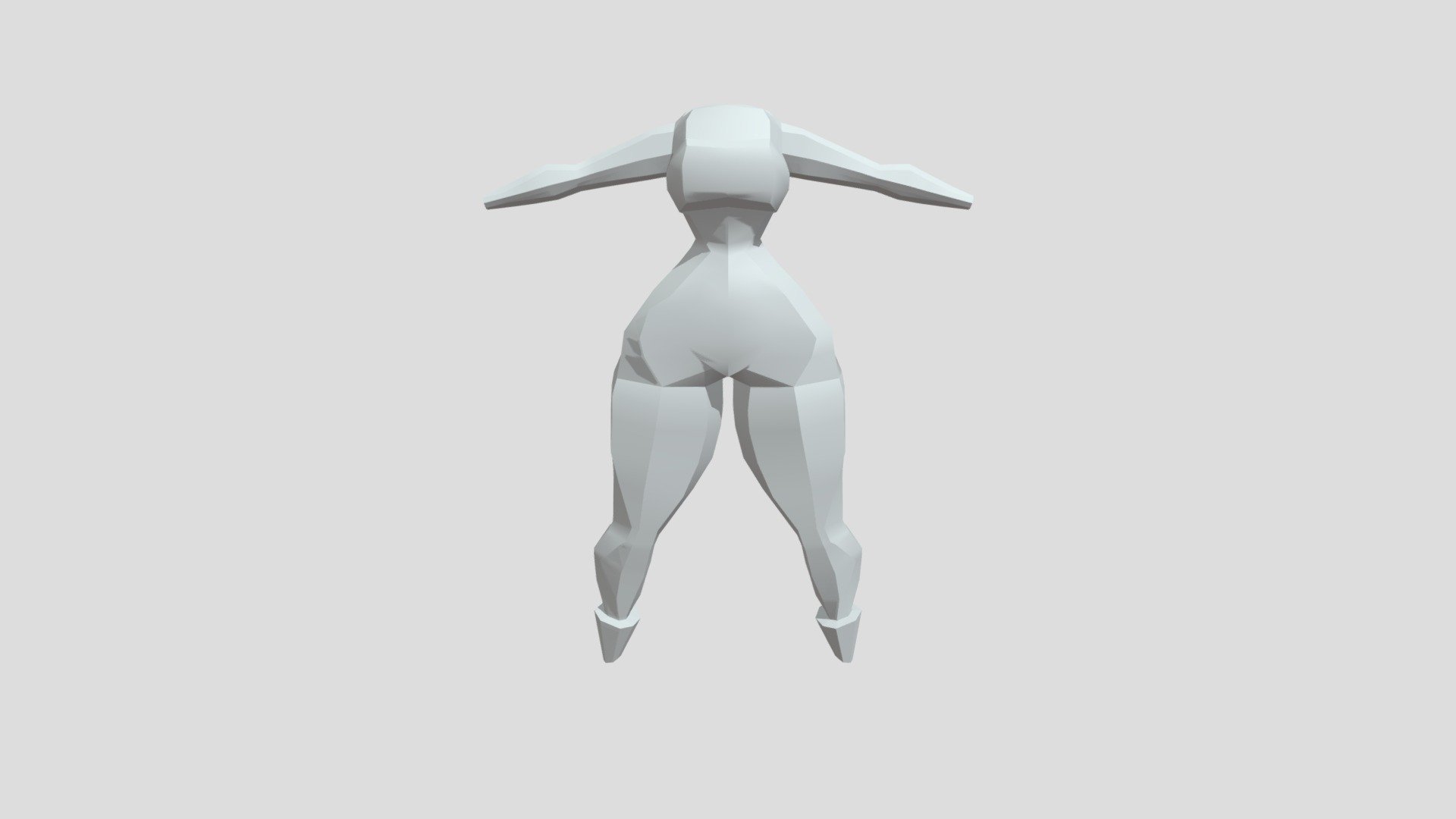 Cartoon Character Model Wip 3d model