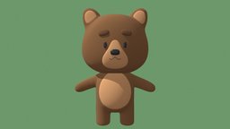 Cartoon Rigged Bear