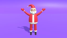 Cartoon Santa Claus