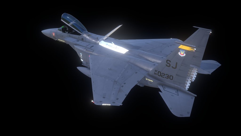 F-15E Eagle 3d model