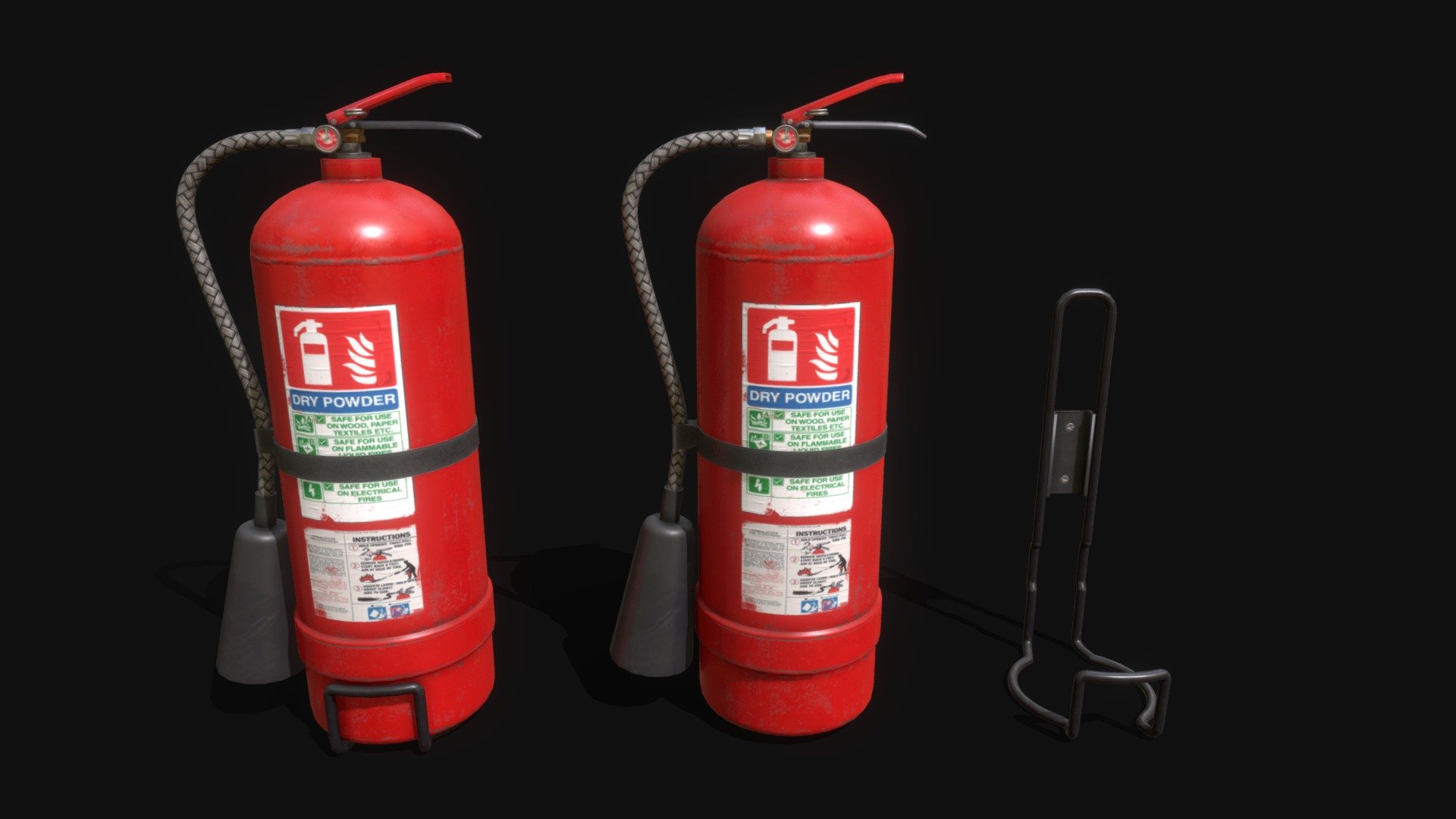 Fire Extinguisher 3d model