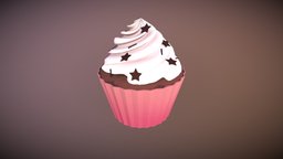 Cartoon Cupcake