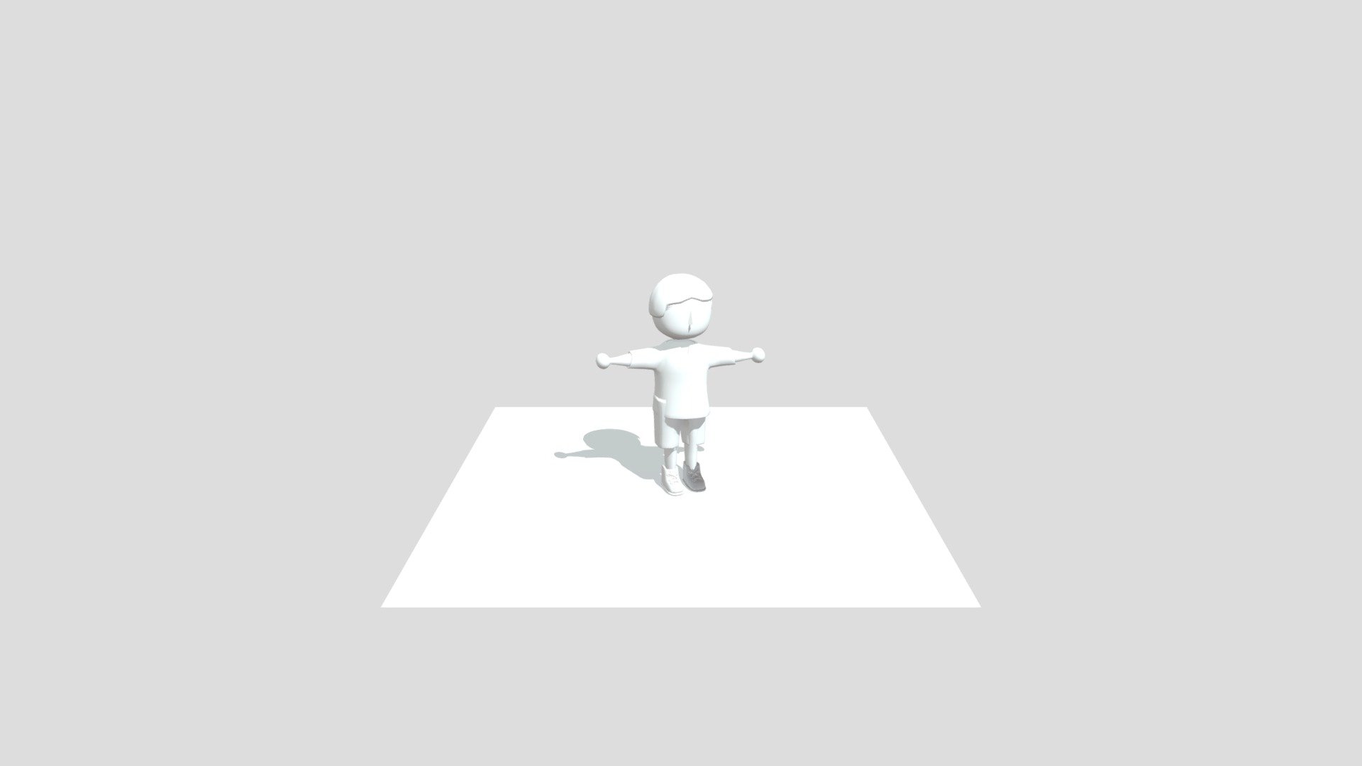 Cartoon Boy 3d model