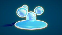 Cartoon Water Slime