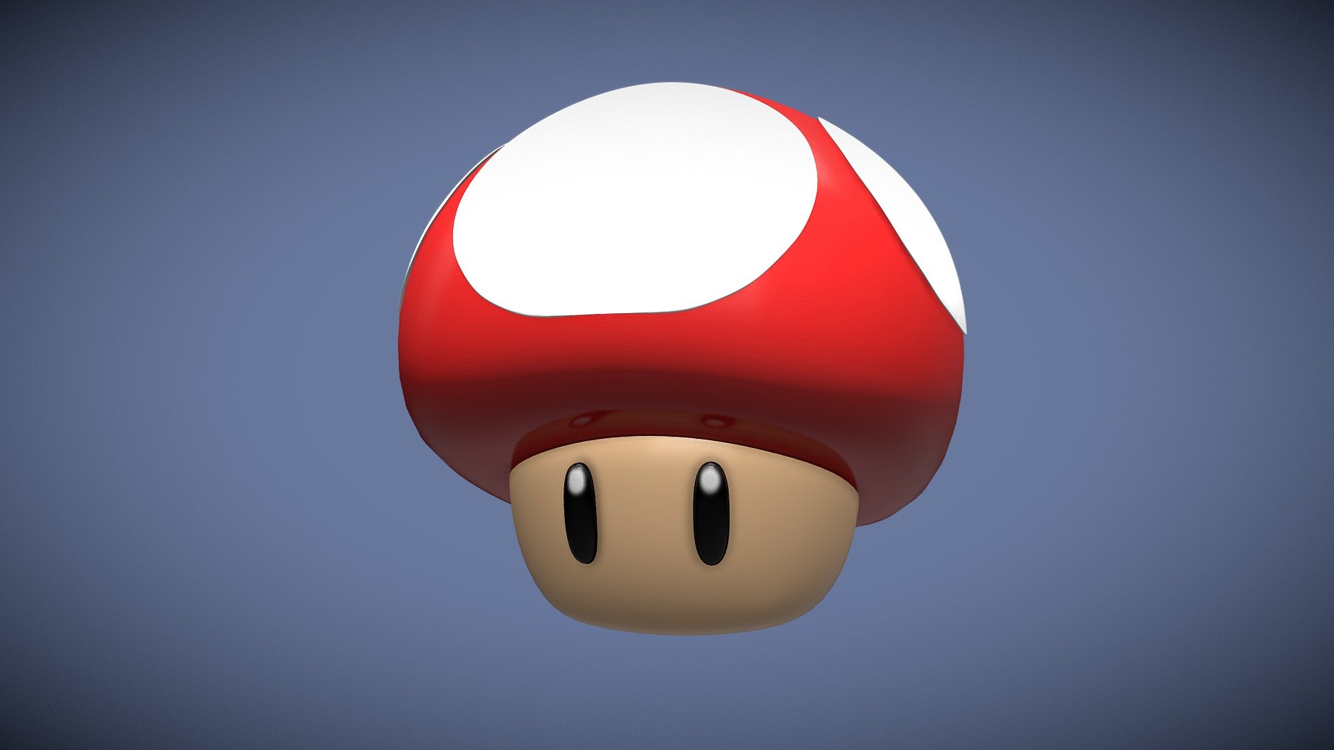 Mario Mushroom 3d model