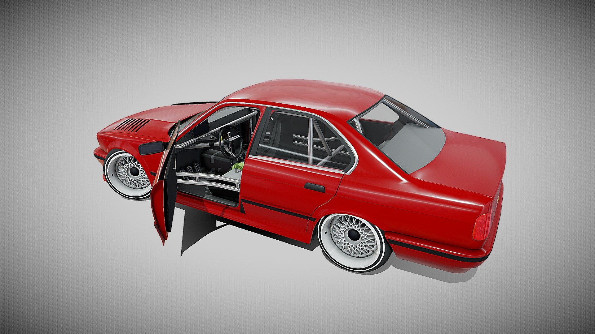 Drift car 3d model