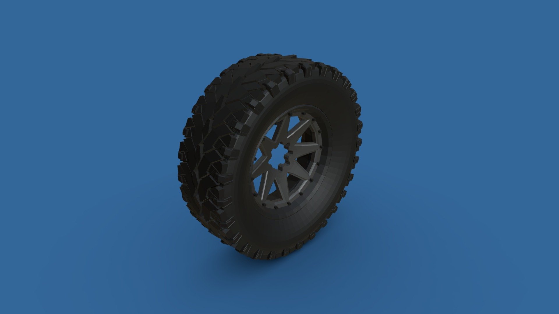 Off-road Tire 3d model