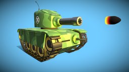 Cartoon tank